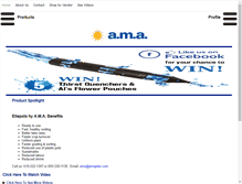 Tablet Screenshot of amaplas.com